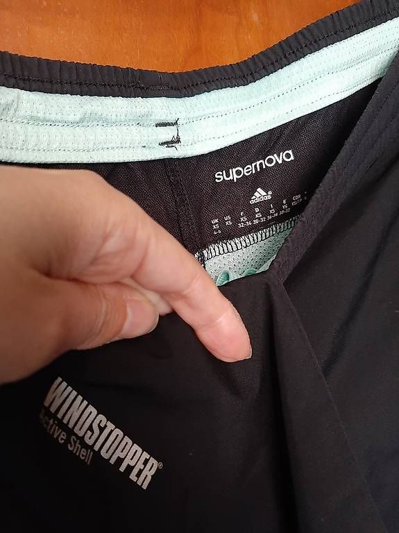 Pantaloni: Original ADIDAS Windstopper Active Shell Hose (XS) – Usato da Bern venduto da BeaLehmann