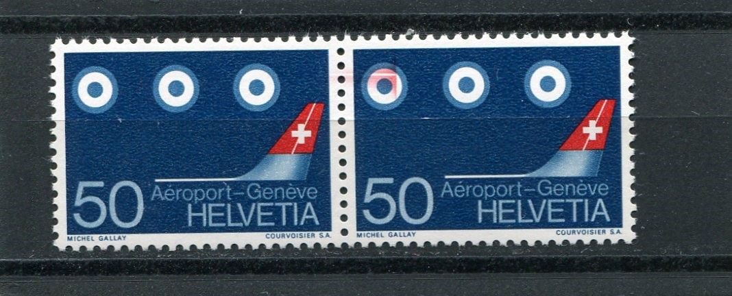 Tutti i francobolli: 1968 Flughafen Genf Nr. 455.1.09 postfr. – Usato da Winterthur venduto da Kyoung