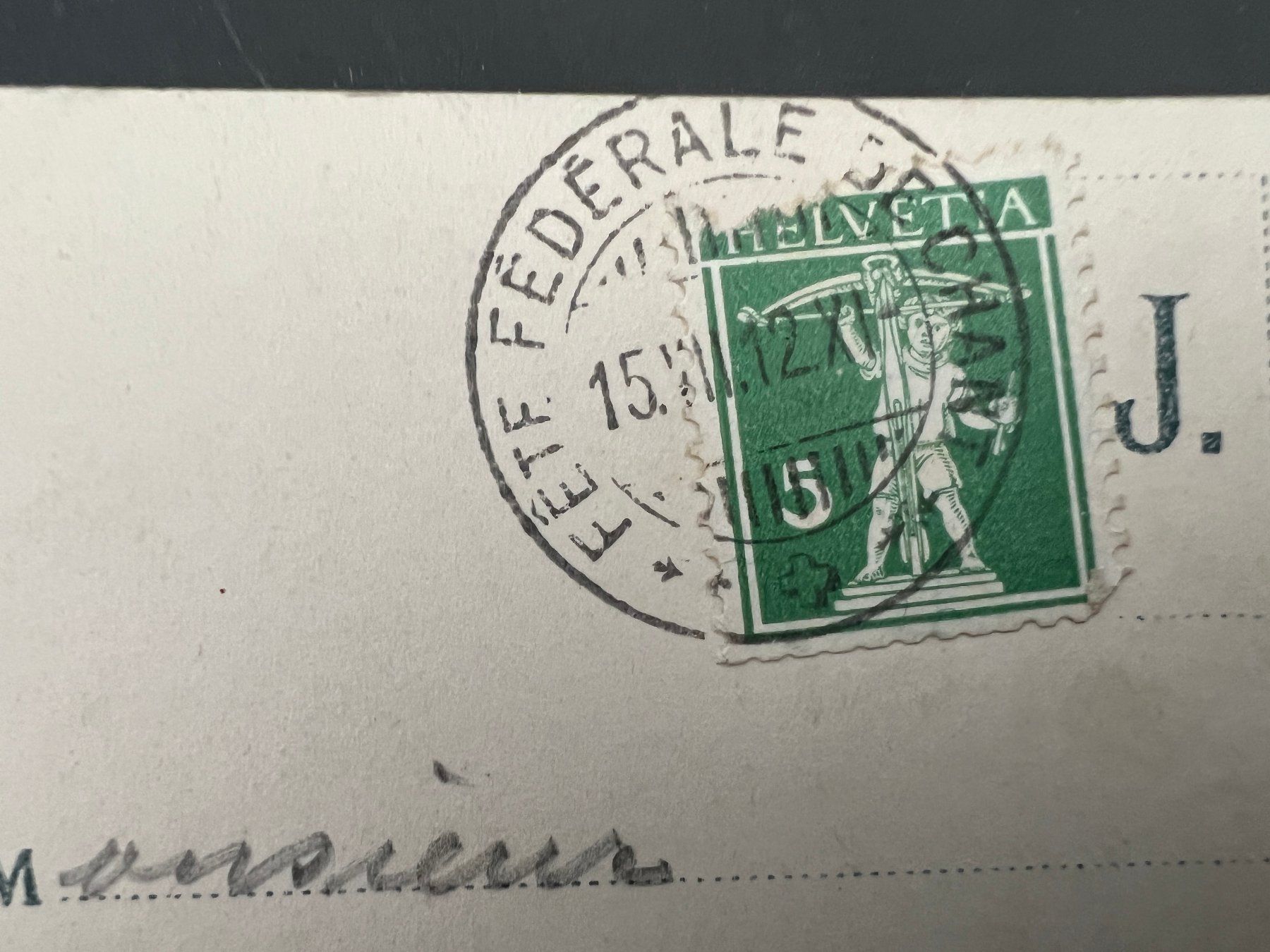 Cartoline postali: AK  1912 Neuchatel   (G1291) – Usato da Hinwil venduto da Sidi4 1