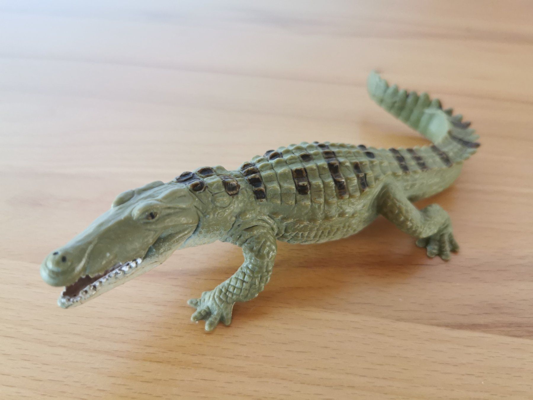 Statuette: Krokodil, Safari Ltd., ca. 15 cm lang – Usato da Gebenstorf venduto da Aturic 1