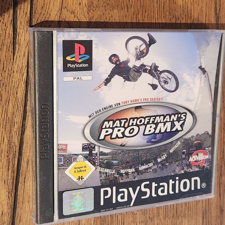 Jeu PS1 Matt Hoffman's Pro BMX - Version Française Complète En Bon état