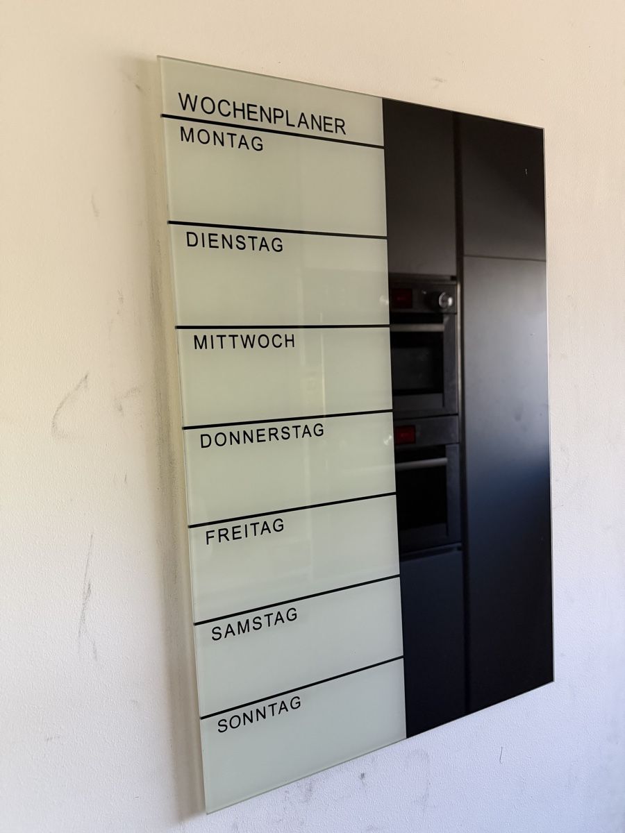 Lavagne: Familien Wochen Planner Whiteboard Magnetisch – Usato da Spiez venduto da hellobubles1233