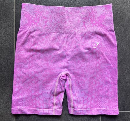 Gymshark Vital Seamless Radlerhose, Pink, Grösse M
