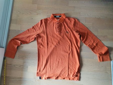 Abercrombie & Fitch Polo Shirt, Orange, Size L, Casual used