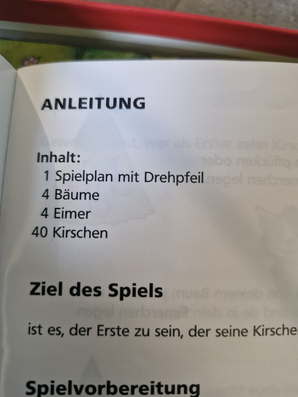 Spiele: Mein Kirschbaum - Kinderspiel – Gebraucht aus Hergiswil LU von 88winu 3