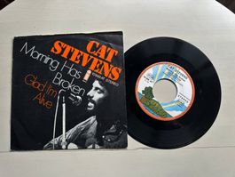 CAT STEVENS Kult Hit Single Morning has broken Top 70's