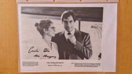 Caroline Bliss, Original Autogramm mit Zertifikat in s/w