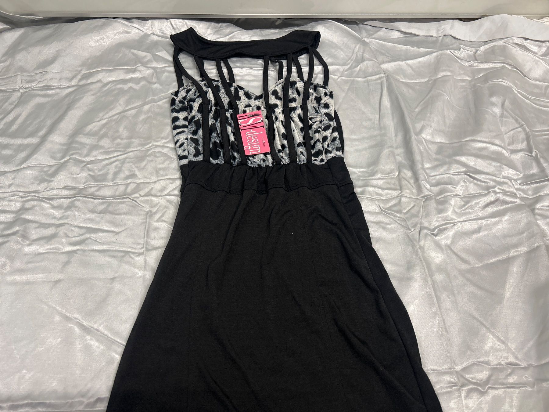Vestiti: Minikleid schwarz LEOPRINT stretch Gr S NEU Gratis Versand – Nuovo e nell'imballaggio originale da Regensdorf venduto da Spyke55 3