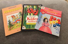 3 tolle Kinderbücher: Pinocchio, Käfer und Prinzessinnen