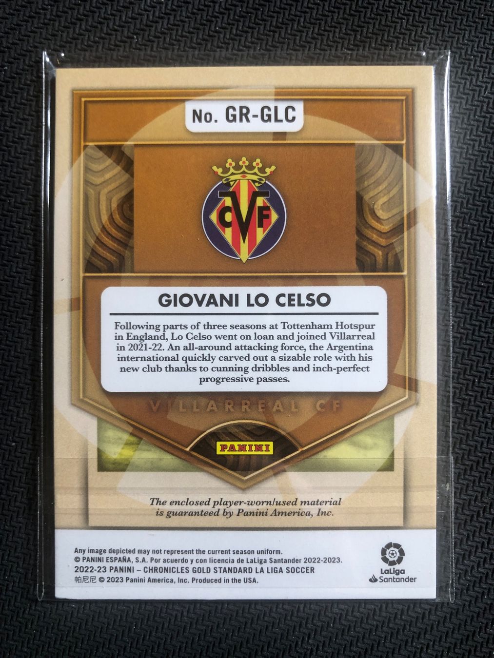 Topps Carte collezionabili: Panini Gold Rush Giovanni LoCelso Patch /199 – Usato da Wangenried venduto da Garagara 1