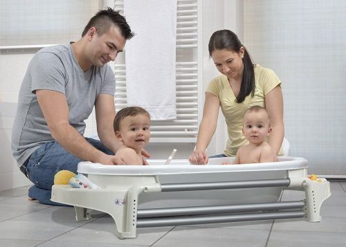 Vasche da bagno: Rotho Badestation TopXtra 4-tlg. weiß – Nuovo e nell'imballaggio originale da Wangen b. Olten venduto da Babywohl 4
