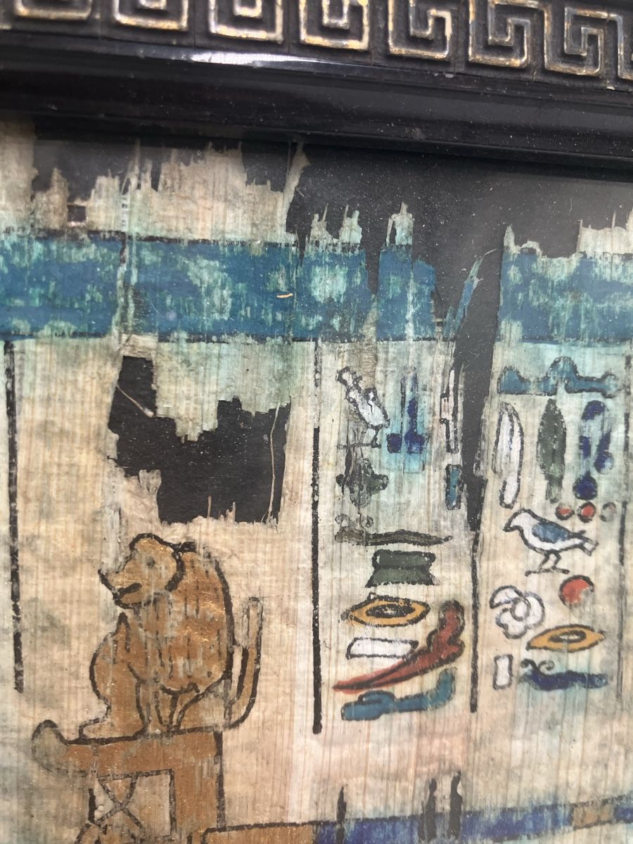 Tableaux: Tableau Papyrus égyptiens ancien – D'occasion à fribourg par Retroverso 3