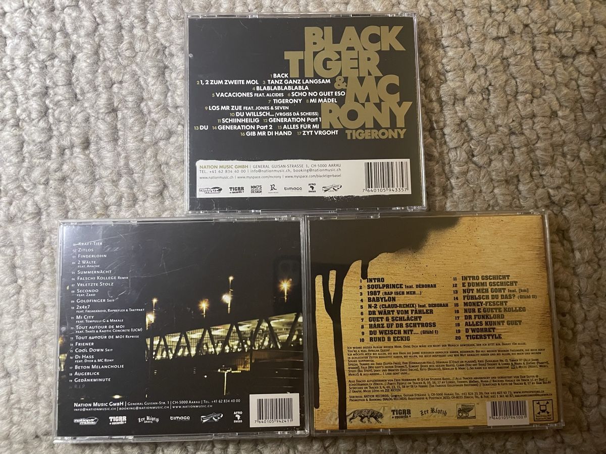 CD: 3x Black Tiger – Nuovo (secondo la descrizione) da Reinach AG venduto da trigger7811 1