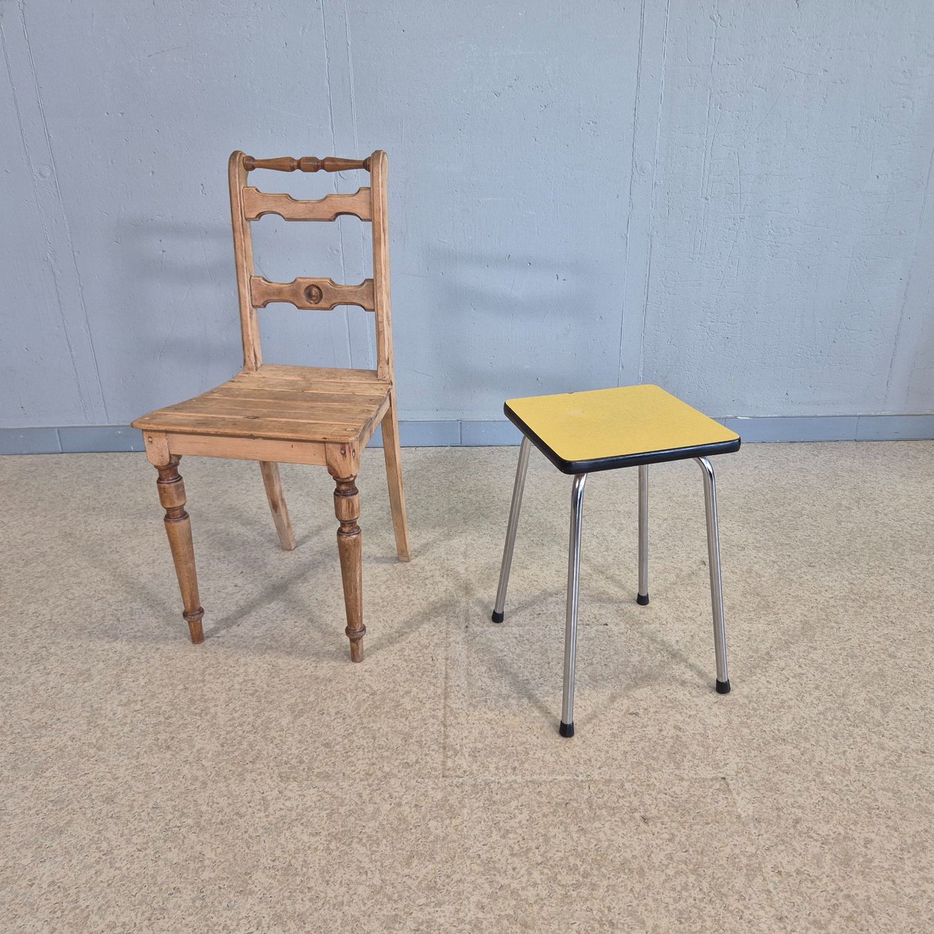 Sgabelli: Kelco Hocker Höcker Küchenhocker Tabouret gelb – Usato da Nottwil venduto da Wondewa-Shop 1
