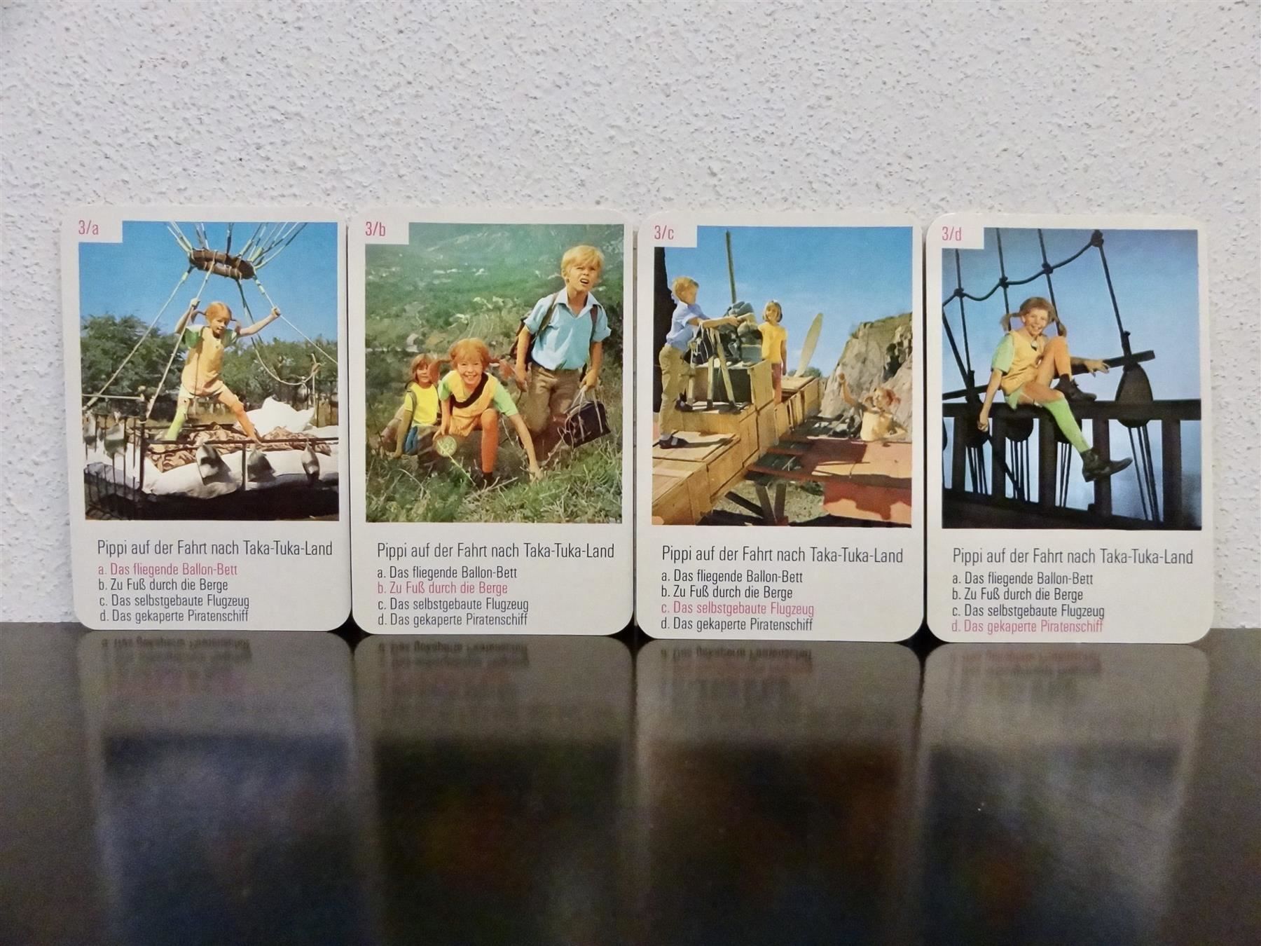 Ravensburger Giochi: schönes altes Quartett PIPPI LANGSTRUMPF – Usato da Kerzers venduto da wisaundso 5