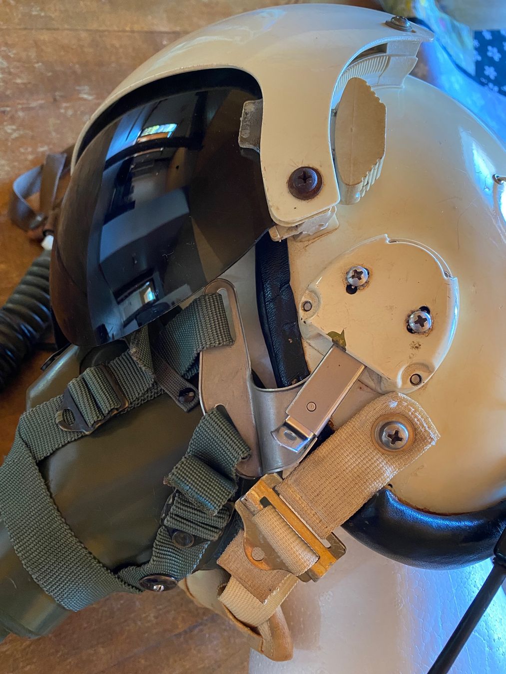 Casques & visières: Pilotenhelm Luftwaffe Aviatik – D'occasion à Buochs par snowman07 1