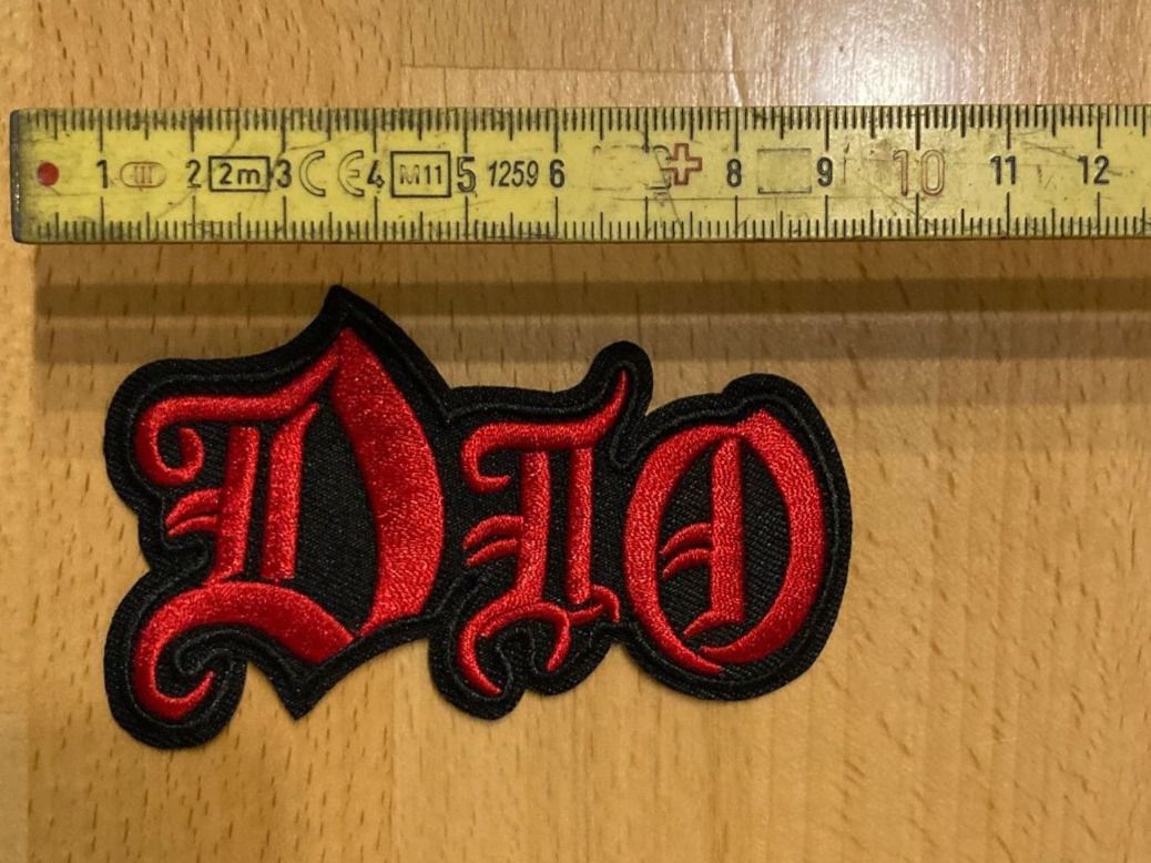 Toppe: DIO Patch Aufnäher Metal Rock Band – Nuovo (secondo la descrizione) da Horn venduto da abutre72