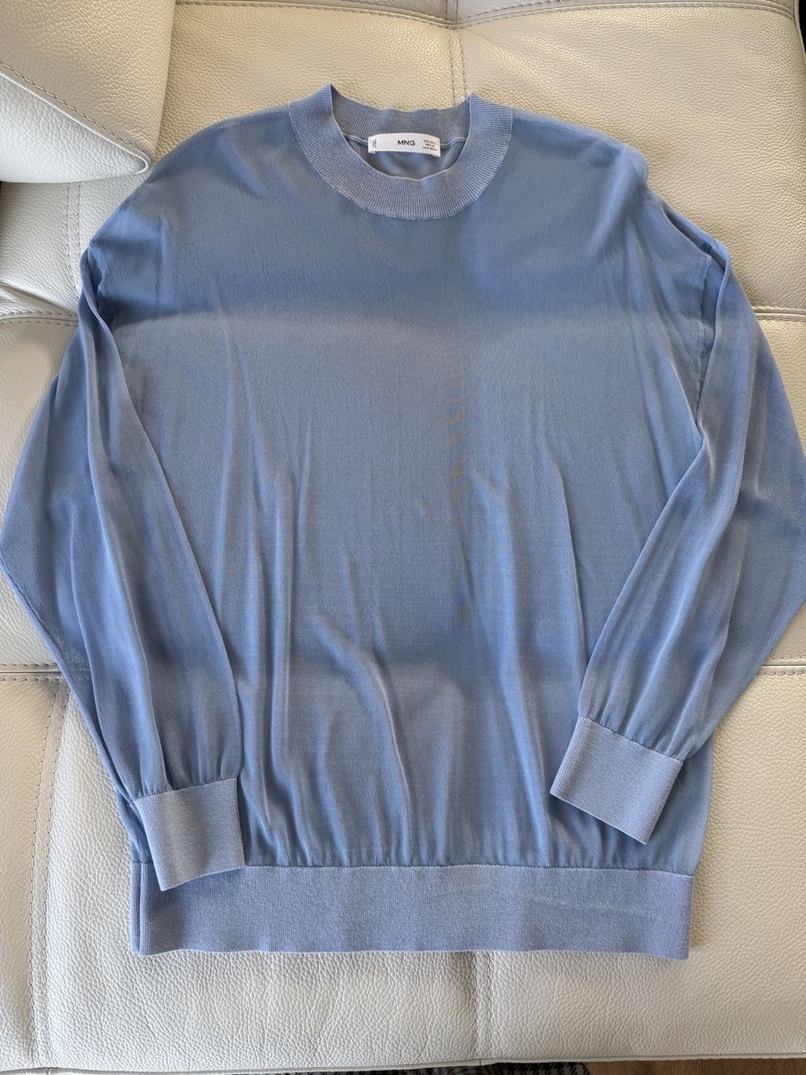 Mango Pullover & Sweatshirts: Brand New Mango Blue Knitted Set, Size S – Neu und originalverpackt aus Forch von ele_9gsf 2