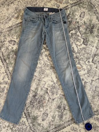 G-Star Raw Damen Jeans Grösse 27/32 hellblau Top Zustand!