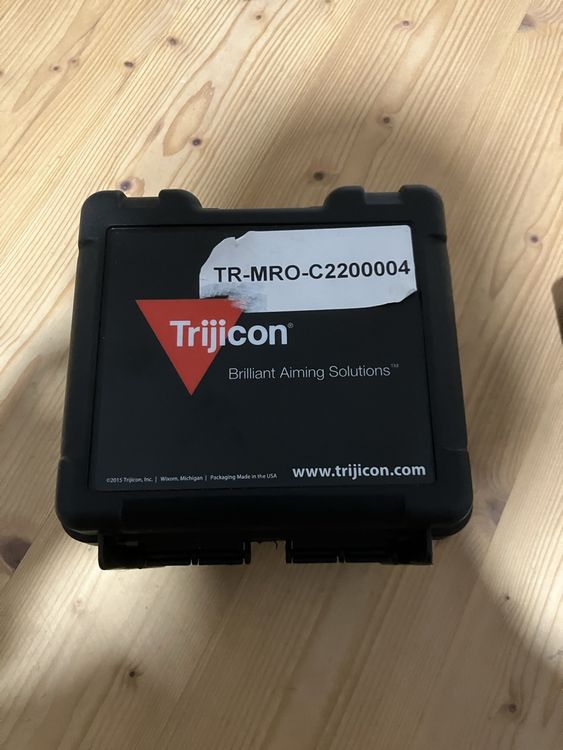 Original Trijicon MRO Red Dot Case Koffer Tactical (Gebraucht) in ...