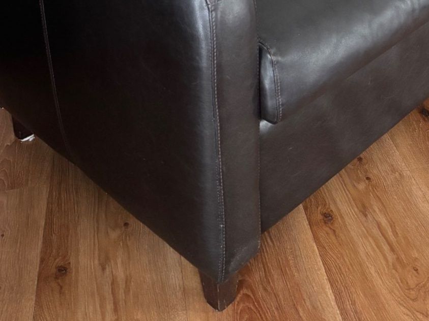 Sofas: Dunkelbraunes Ledersofa – Gebraucht aus Bülach von Sonnyundcher 7