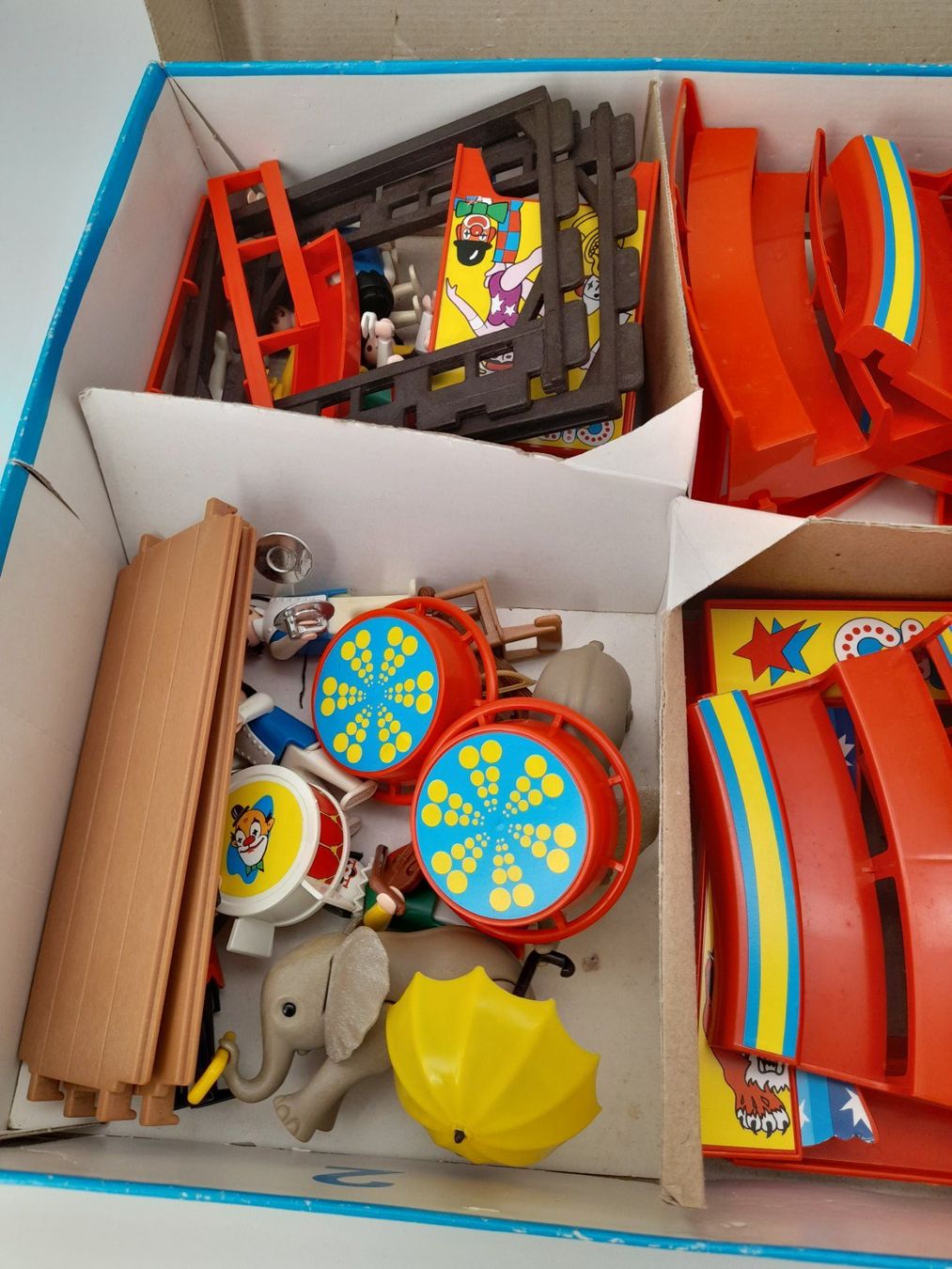 PLAYMOBIL 3514 BOÎTE ancienne remorque cirque lions cirque romani cage wagon EUR 64,90 - FR