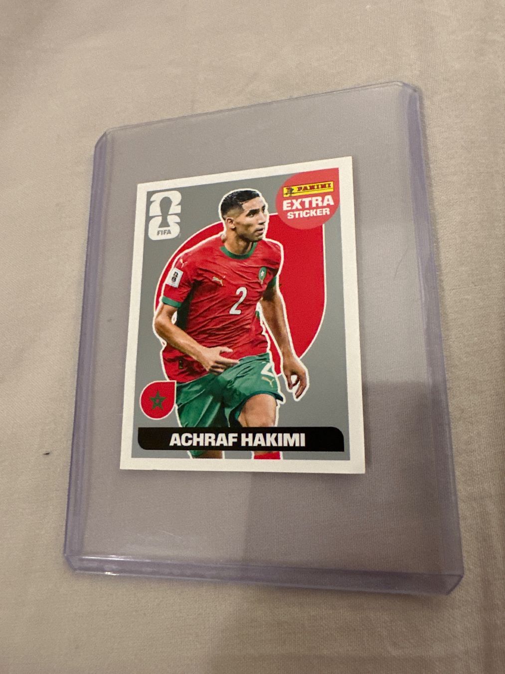Panini Sammelbilder & Trading cards: Extra Sticker Silber WM 26: Achraf Hakimi – Neu und originalverpackt aus Buchs ZH von sah_gn89