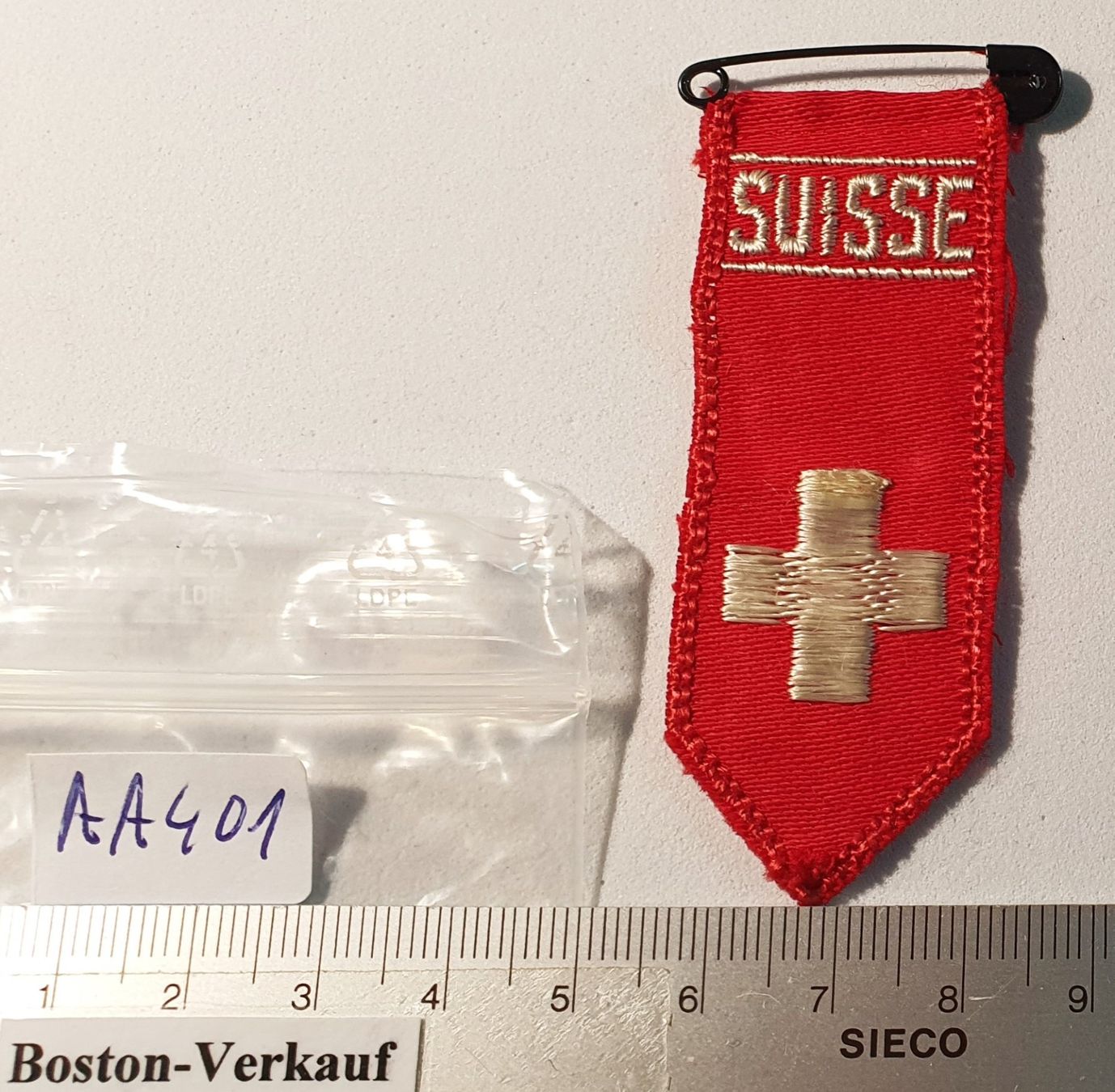 Placchette & Badge: AA401 - Abzeichen Schweiz Suisse – Usato da Reinach BL venduto da Boston-Verkauf 2