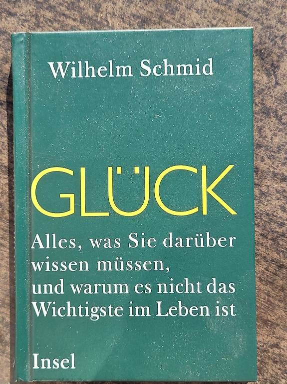 Libri: Wilhelm Schmid: GLÜCK – Usato da Männedorf venduto da clemenco