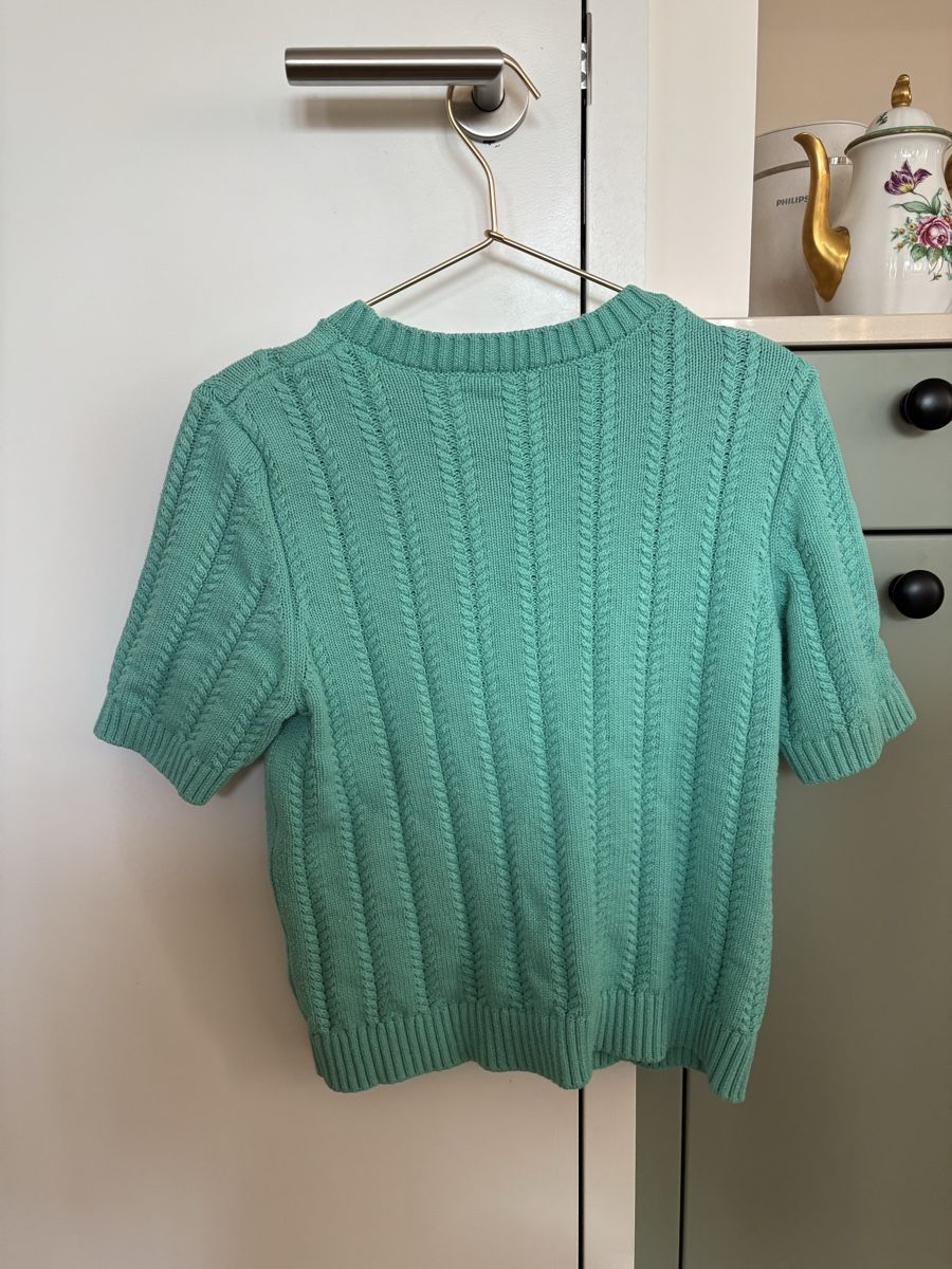 Manor Tops: Manor Stricktop türkis Gr. S – Gebraucht aus Möhlin von vil_g6sg 1