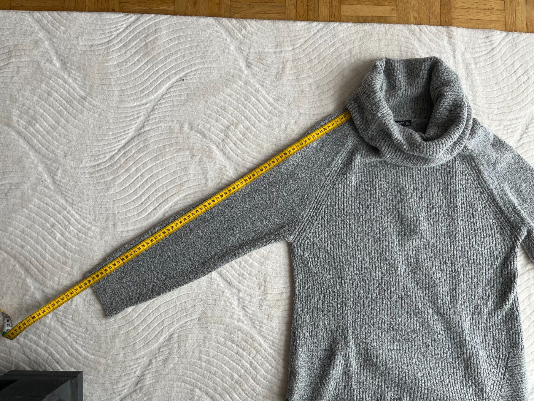 Mango Pullover & Sweatshirts: Grauer Rollkragenpullover von Mango – Gebraucht aus Horw von mira_6p85 3