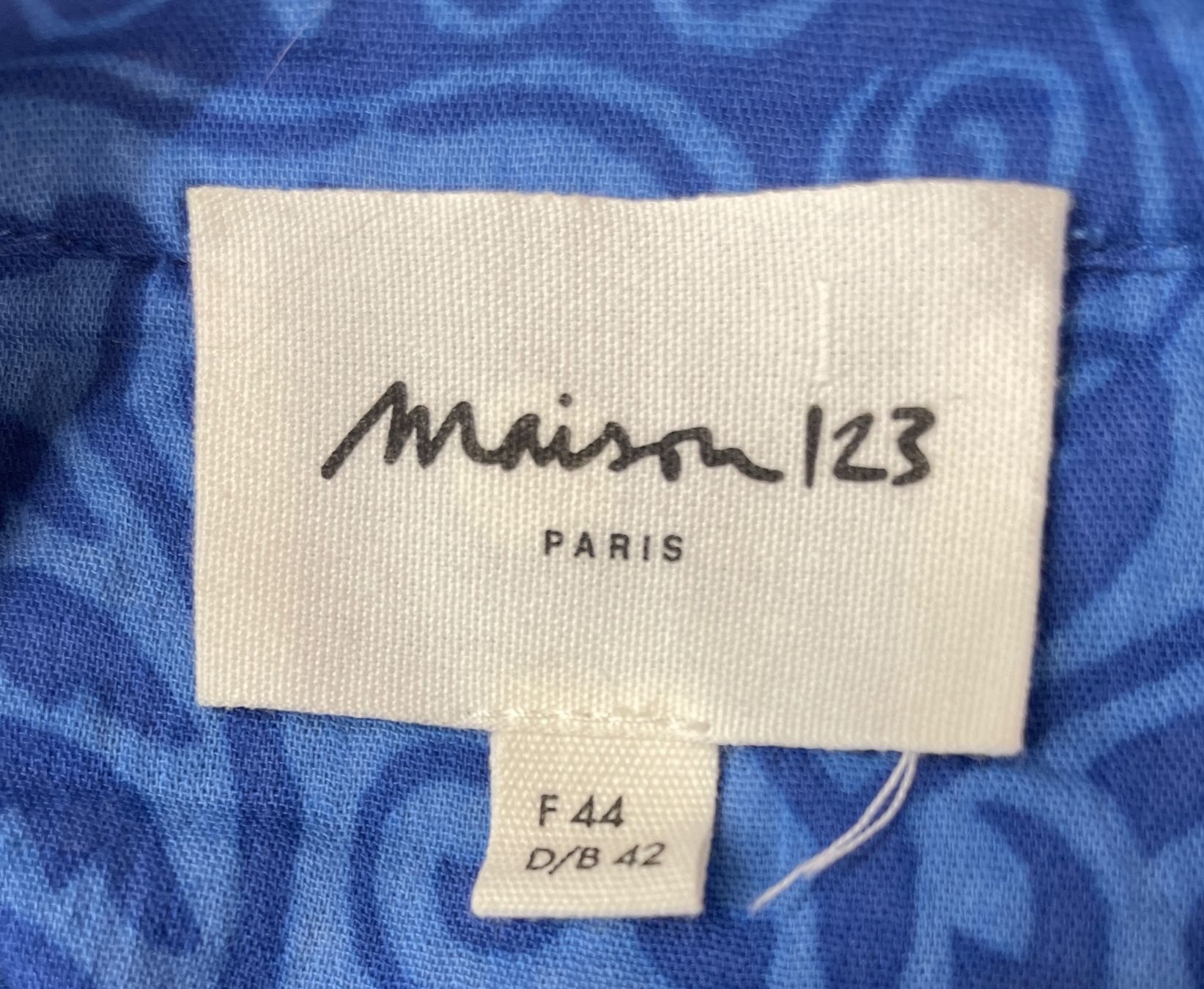 Maison 123 Blusen: MAISON123 blouse bleue 44 – Gebraucht aus Lausanne von PlusValue_Lausanne 2