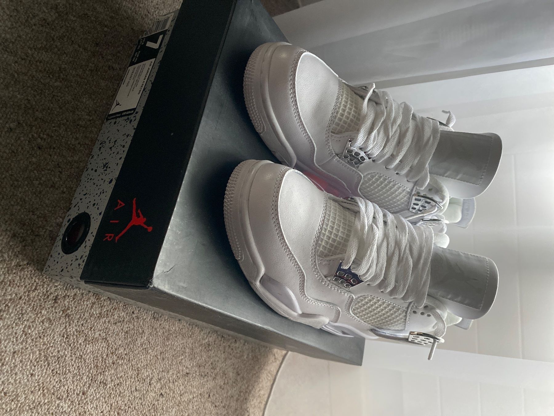 Jordan Scarpe da uomo: Jordan 4 pure money NEU! – Nuovo e nell'imballaggio originale da Herisau venduto da Rdavidson