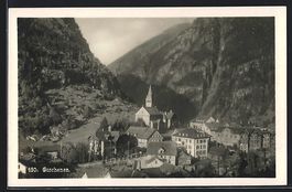 Göschenen, Ortsansicht aus der Vogelsch