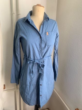 Fjällräven Hemdkleid blau Gr. XS neuwertig
