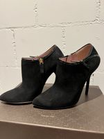 GUCCI Stiefelette/Ankleboots Wildleder Grösse 36 schwarz