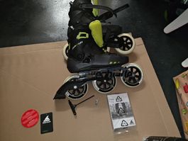 Powerslide Maxxum 125mm Inline Skates Gr. 45 FSK Freeskate