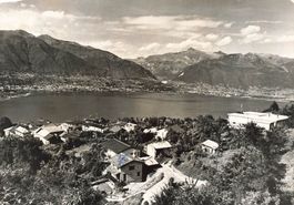 Vairano Gambarogno (TI) Panorama Lago Maggiore G