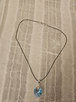 Handgemachte halskette aus swarovski herz 18x17.5mm