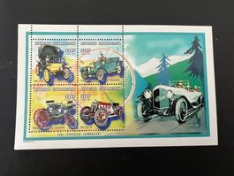 Zentralafrika Block Oldtimer  ** Luxus  (C448)