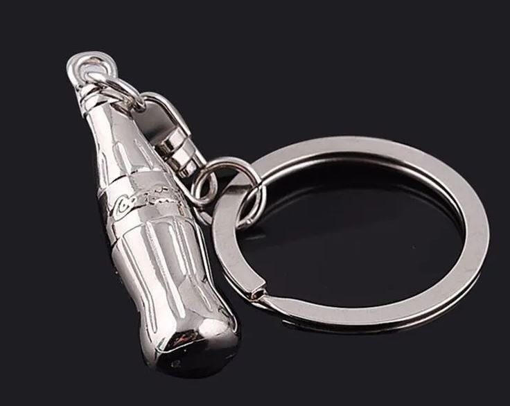 Coca-Cola Schlüsselanhänger & - bänder: Coca Cola Schlüsselanhänger Metall Zero Light Flasche Bottle – Neu und originalverpackt aus Dättlikon von easythings 3