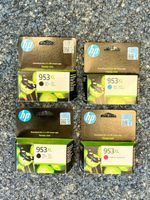 4 Originalverpackte Druckerpatronen HP 953XL
