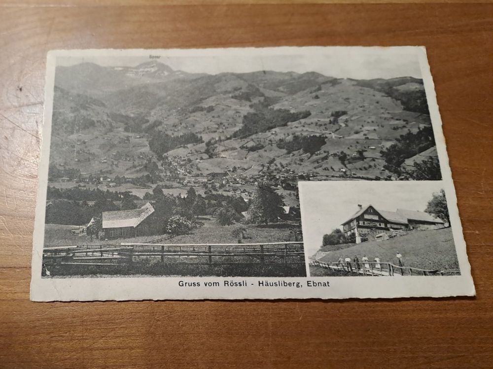 RÖssli HÄusliberg Ebnat Kappel Sg Kaufen Auf Ricardo