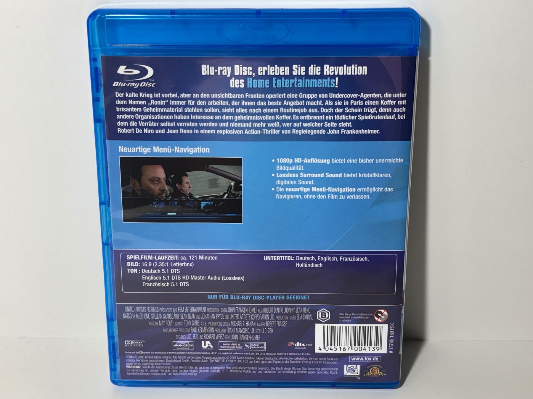 Tutti i DVDs: Ronin - Jeder ist käuflich Blu Ray – Usato da Wilderswil venduto da Mr.Fury 1