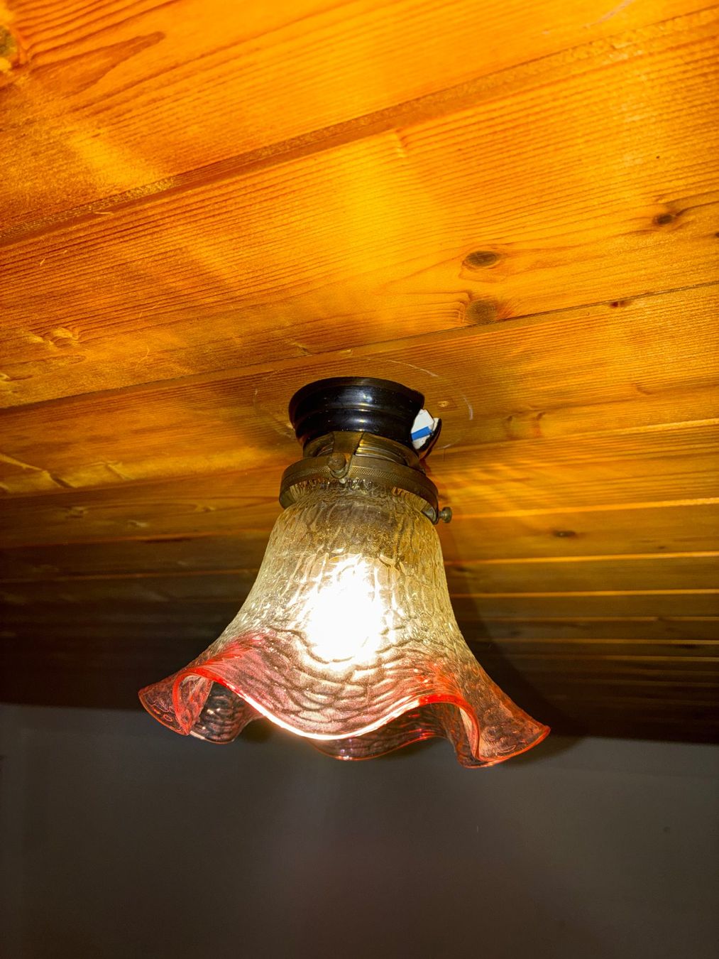 Kronleuchter & Deckenlampen: Antike Deckenlampe – Gebraucht aus Uznach von Kas-Fri