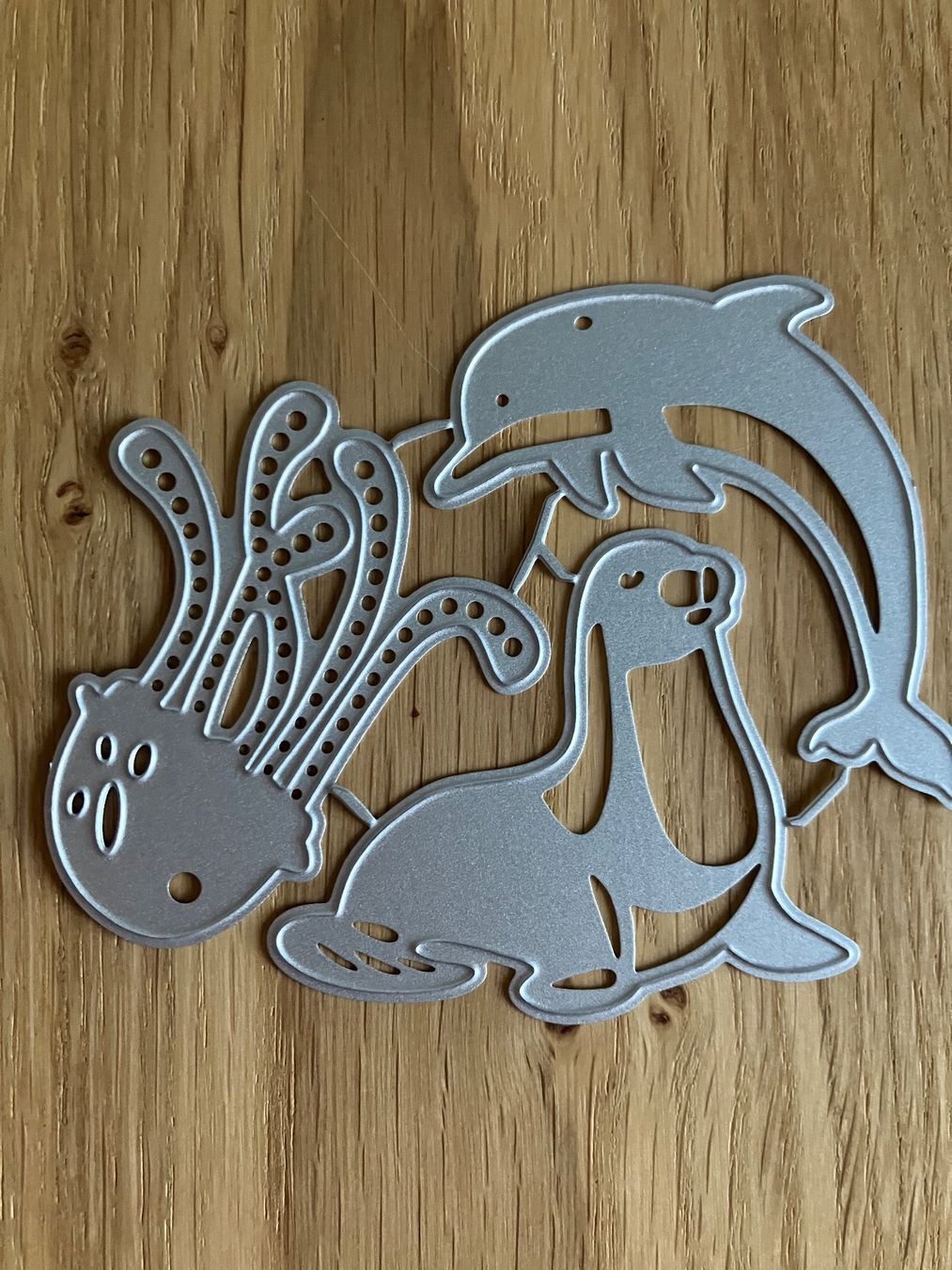 Schablonen: Neues Set Stanzschablonen-Set Meerestiere, Delfin, Robbe – Neu und originalverpackt aus Effretikon von wenuss 3