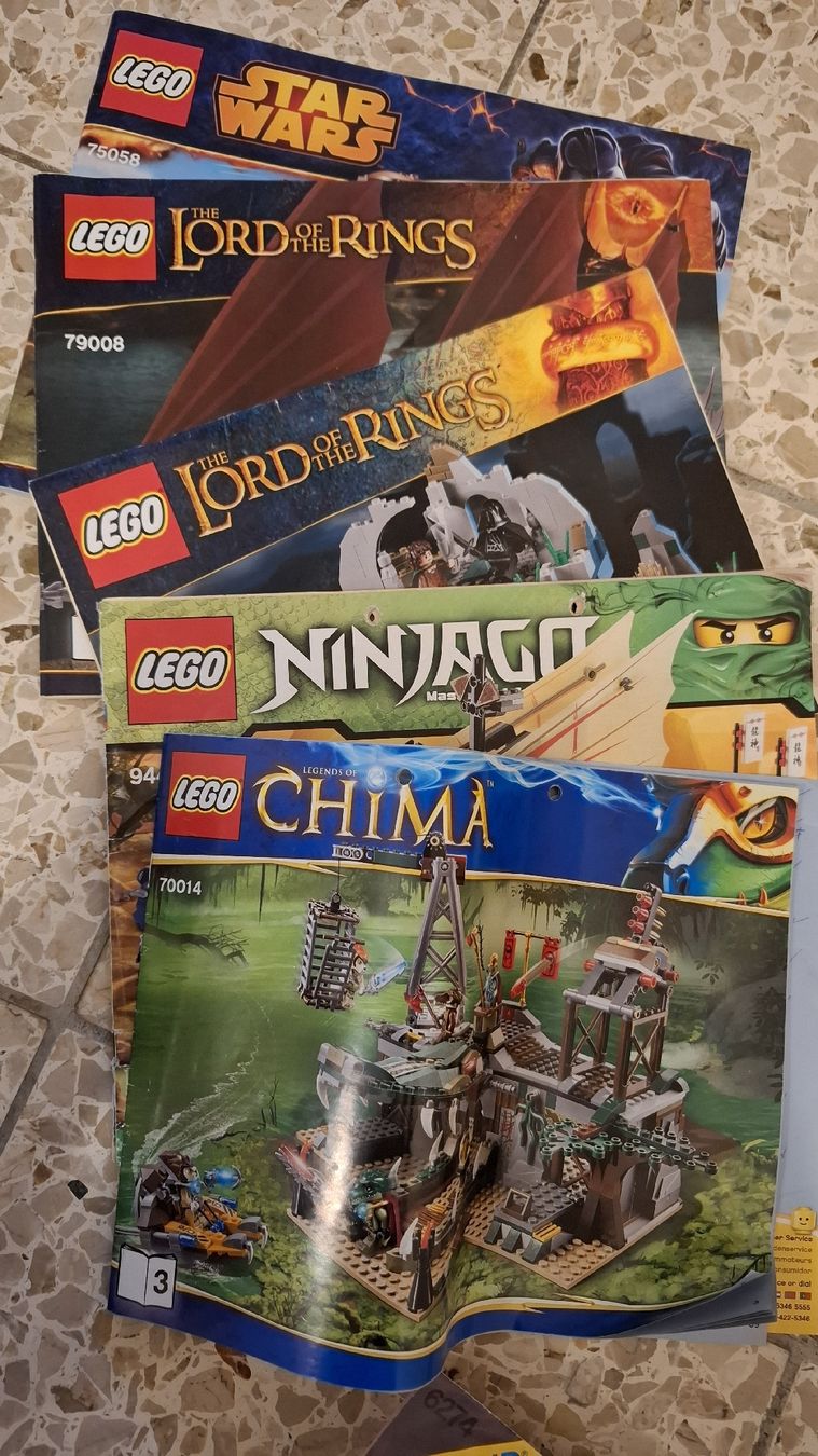 Lego Spielzeuge: Bauanleitungen Lego – Gebraucht aus Siebnen von tzi_j7rx 1