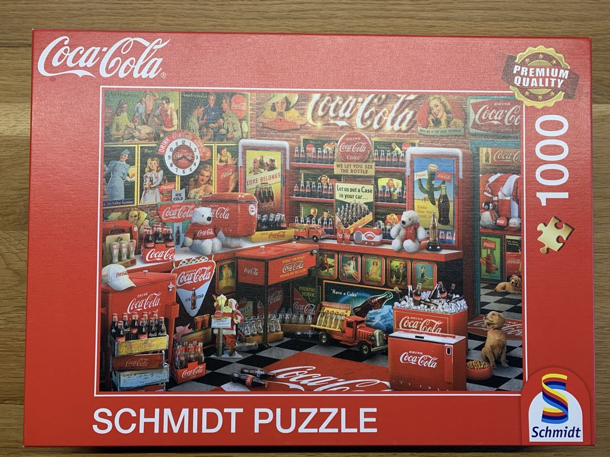 Puzzle: Schmidt Puzzle Coca Cola 1000 Teile – Usato da Thun venduto da Chrabu