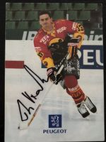 Signierte Sammelkarte Thomas Vrabec SCB Eishockey 🏒
