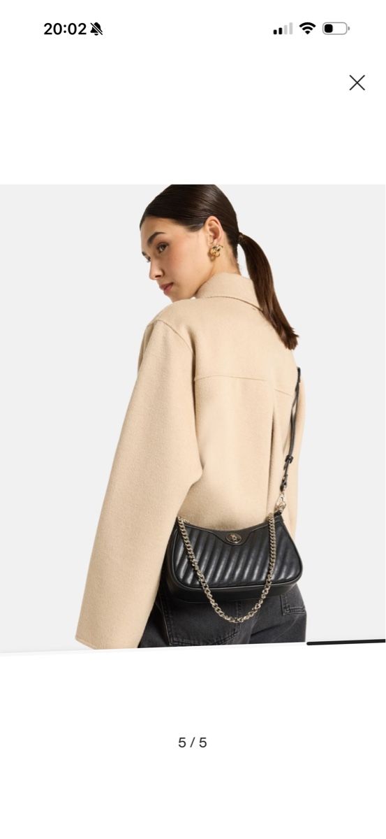 Steve Madden Borse da donna: Steve Madden Black Shoulder Bag, new! – Nuovo e nell'imballaggio originale da Ueberstorf venduto da man_p2fy 3